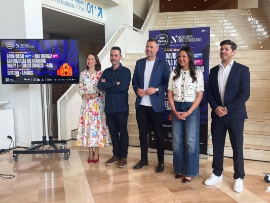 Ana Torroja, David Bisbal y Sanguijuelas del Guadiana lideran la tercera edición de 'Noches del Camino'