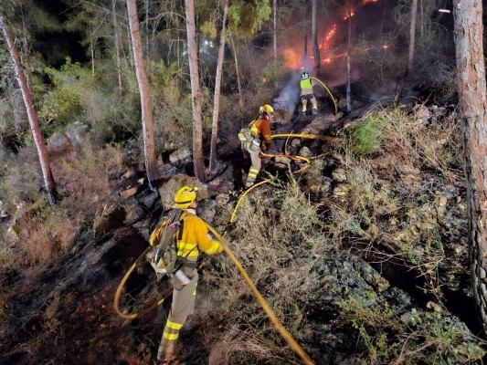 Protección Civil mantiene la alerta por riesgo de incendios forestales y altas temperaturas 