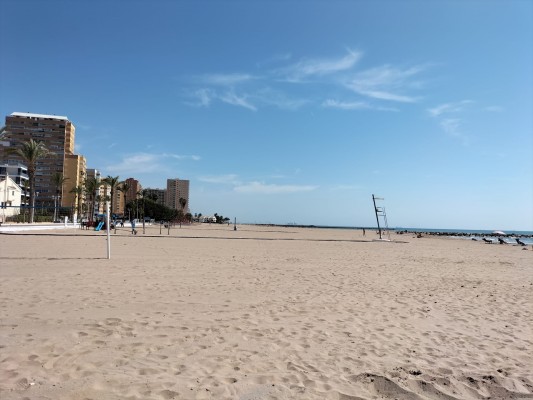 Reabren las playas de la Pobla de Farnals tras descartarse vertido contaminante