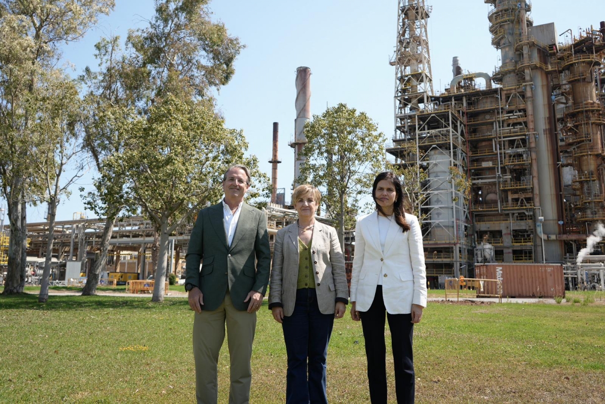 Bp e Iberdrola inician en la refinería de Castelló las pruebas de la nueva planta de hidrógeno verde 