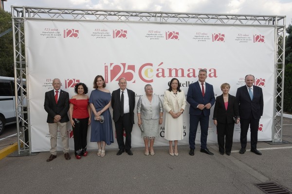Imágenes de la gala del 125 aniversario de la Cámara de Castellón