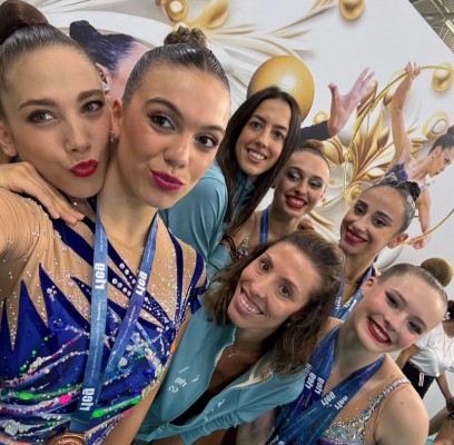 Unos Juegos Olímpicos un tanto distintos: Marta Linares está en París... ahora al lado del tapiz