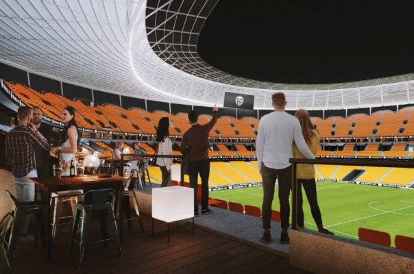 Así es la experiencia que estudia Legends para el Nou Mestalla: palcos VIP, asientos y precios de abonos