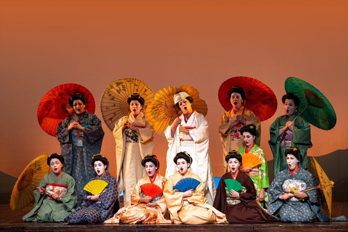 Ópera Madama Butterfly.