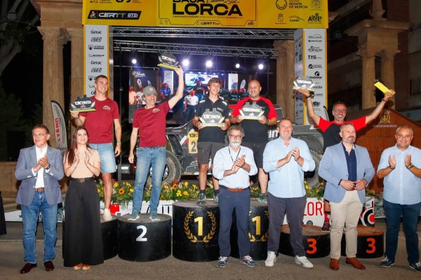 El castellonense Santiago Carnicer conquista por cuarta vez y segunda seguida el Rally Baja Lorca