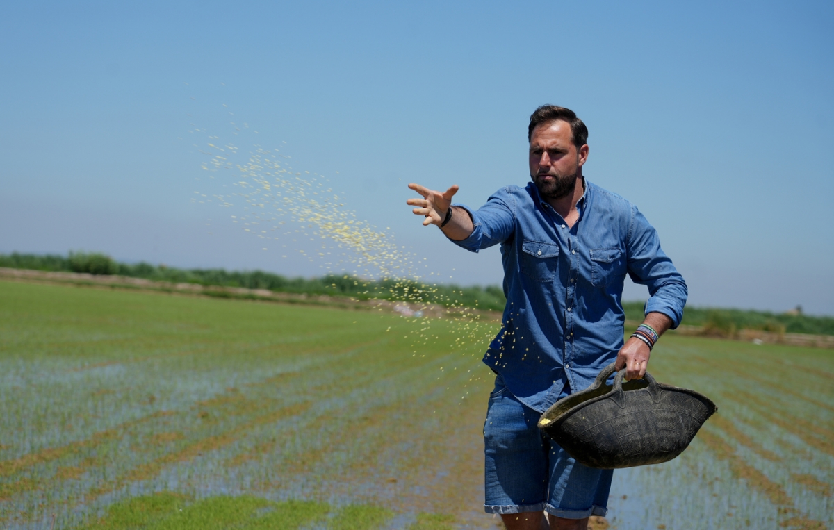 Javier, Matoses, productor de arroz.