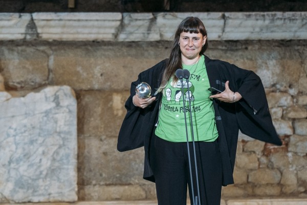 La huelga de profesores llega a los Premios Max con la denuncia de la 
