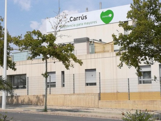 Recova denuncia el calor que soportan los mayores de la residencia DomusVi Carrús de Elche