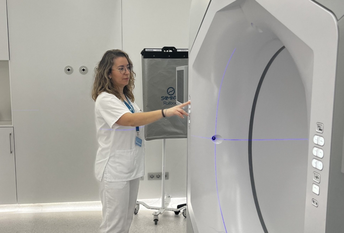  Sonia Gimeno, supervisora de Oncología Radioterápica del IVO.