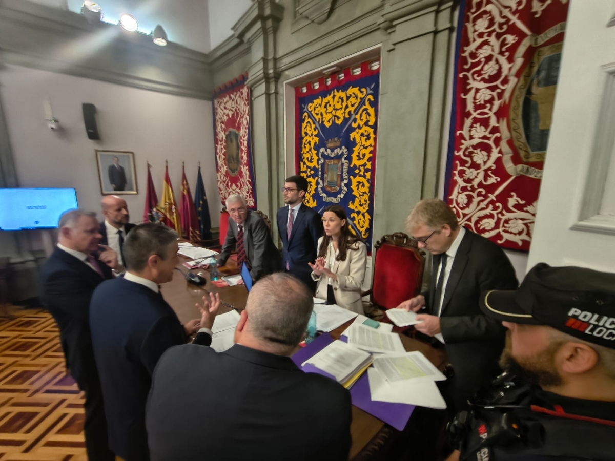 Adelia Rodríguez, la funcionaria que acabó protagonizando el pleno más convulso de la legislatura de Cartagena