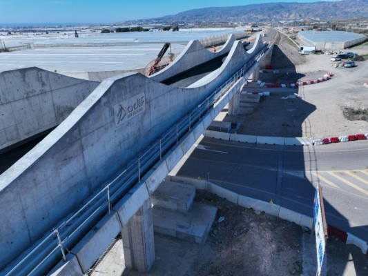 Adif paga 28,2 millones por el balasto para construir el tramo de Alta Velocidad Lorca-Vera-Almería