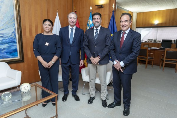 Alicante estrecha lazos con Mexico con la reapertura del Consulado Honorario en la ciudad