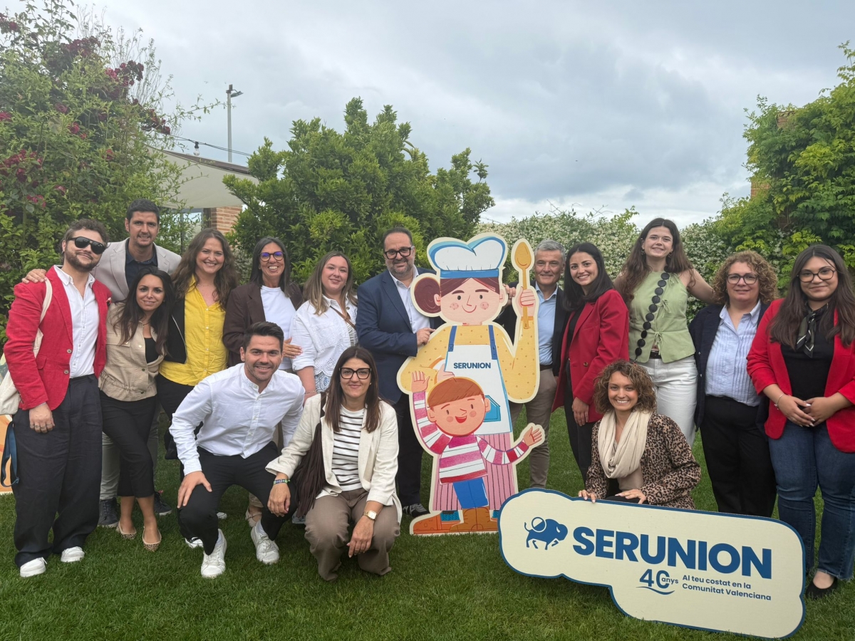 Serunion celebra 40 años en la Comunitat Valenciana consolidada como líder en restauración colectiva
