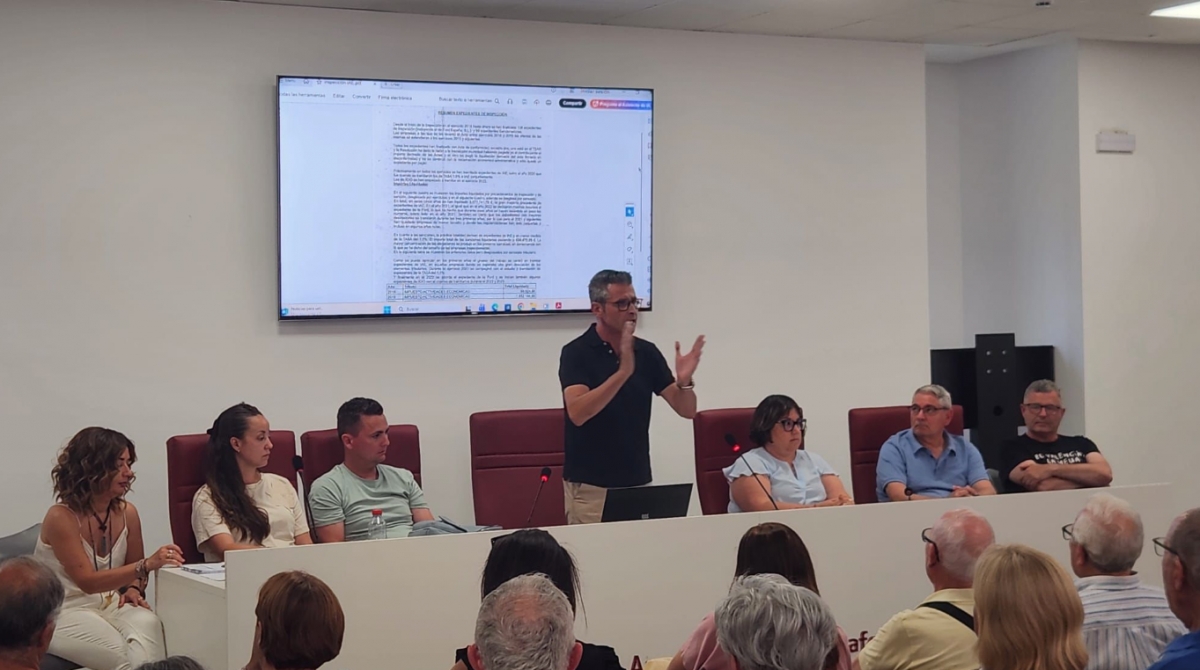 Primera reunión de Tot per Almussafes. 