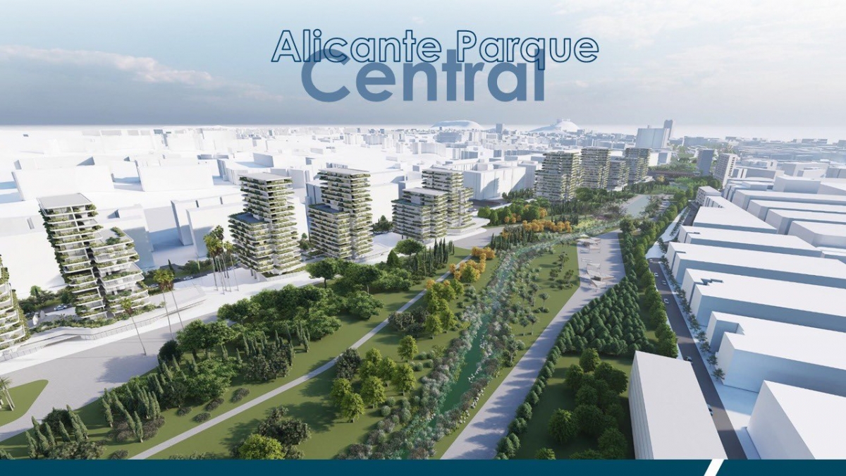 Adif plantea una inversión de 347 millones en el Parque Central de Alicante aún sin definir plazos