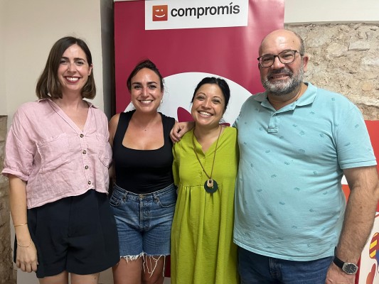 Iniciativa-Compromís renueva su organización en Elche con Patricia Guaraz como portavoz