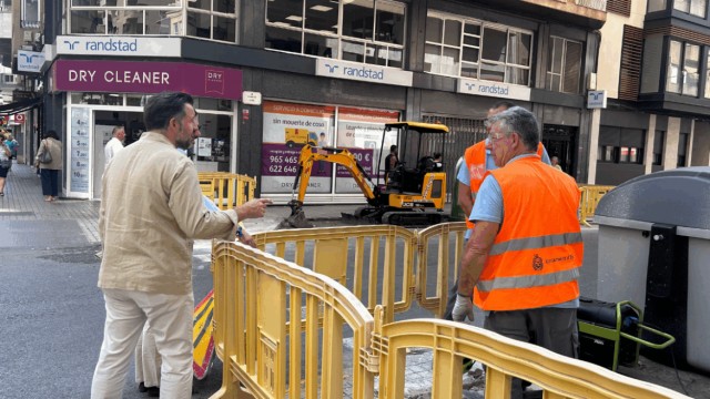 Continúa el plan de arbolado en Elche, ahora en el entorno de la calle Maestro Serrano