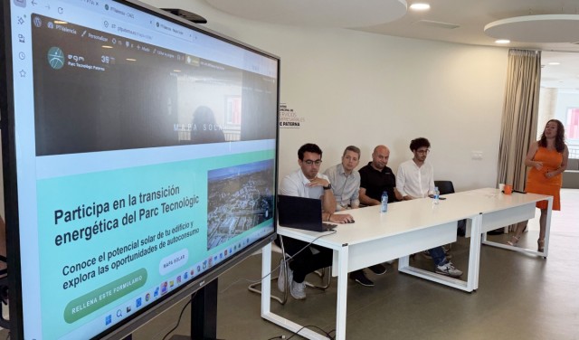 El Parque Tecnológico de Paterna impulsa un grupo de autoconsumo entre empresas para reducir costes energéticos