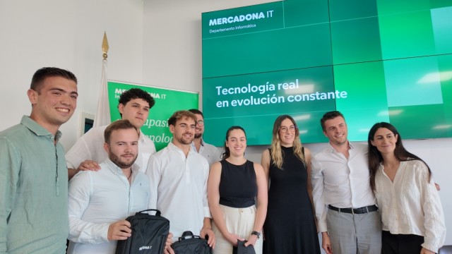 Estudiantes de la UPV en Alcoy proponen a Mercadona aplicaciones innovadoras para mejorar la experiencia de compra