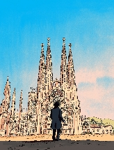 Un Gaudí entre viñetas y "basado en hechos reales"