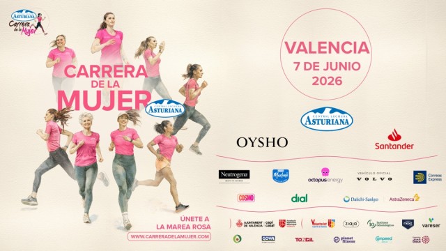 La Carrera de la Mujer llega este domingo 7 de junio a Valencia