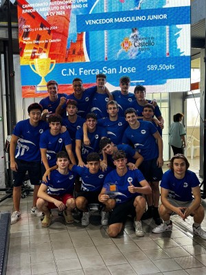 El Ferca gana las cuatro clasificaciones del Autonómico Junior y Absoluto de verano 