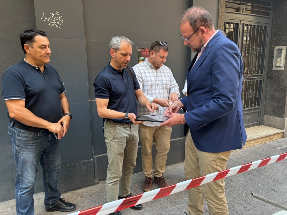 Obras para el nuevo corredor verde en Puerta Nueva