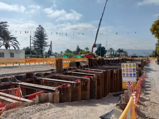 Murcia se protege ante la lluvia intensa con la rehabilitación integral del colector central