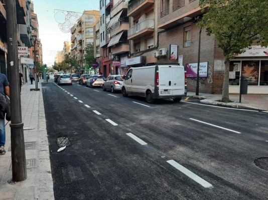 Alicante reabre al tráfico la conexión entre el Centro y Rabasa por San Blas tras las obras en Soto Ameno