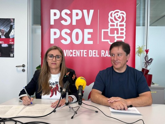 El PSOE alerta de que el 80% del Plan Edificant de San Vicente se encuentra paralizado