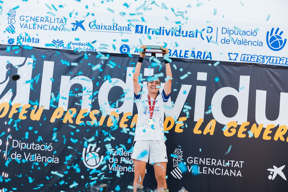 La frustración convirtió a Ana Puertes en campeona