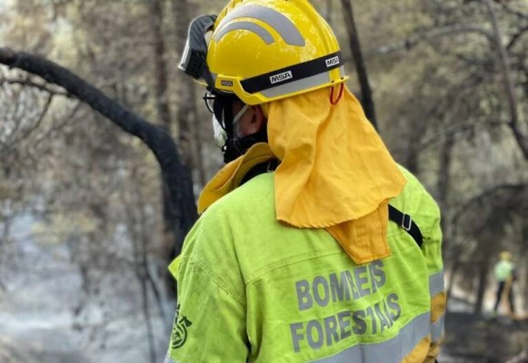 Estabilizado el incendio declarado en Ontinyent
