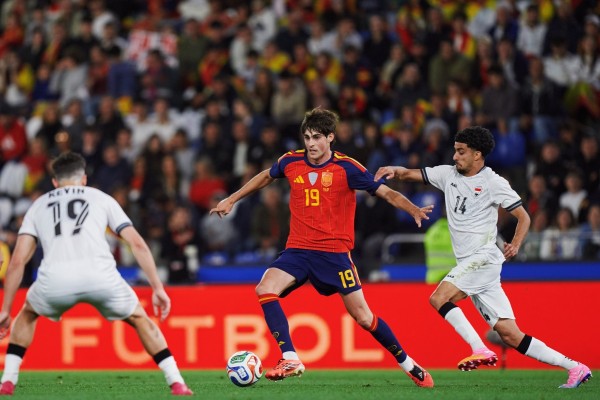 Javi Guerra, primer valencianista que debuta con España en el último lustro