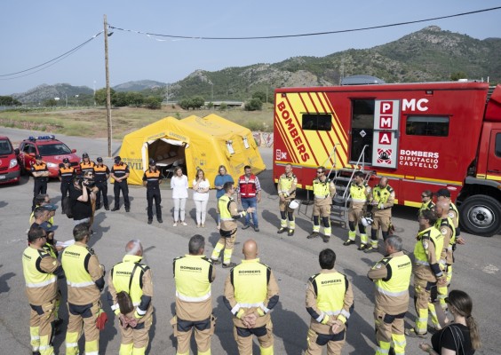 El Consorcio de Bomberos coordina un dispositivo diario de 232 efectivos para emergencias en verano