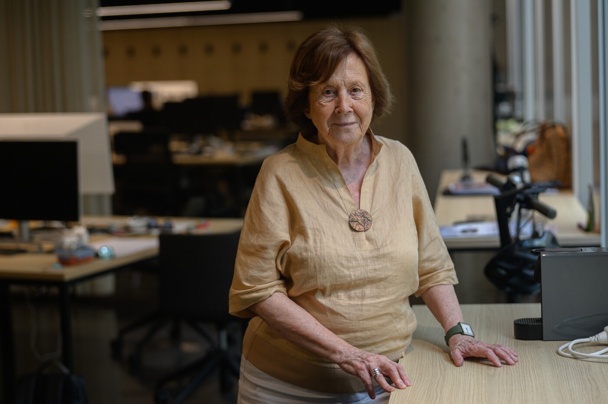 La presidenta de la Fundació Hàbitat3, Carme Trilla. - Foto: KIKE TABERNER La presidenta de la Fundació Hàbitat3, Carme Trilla.
