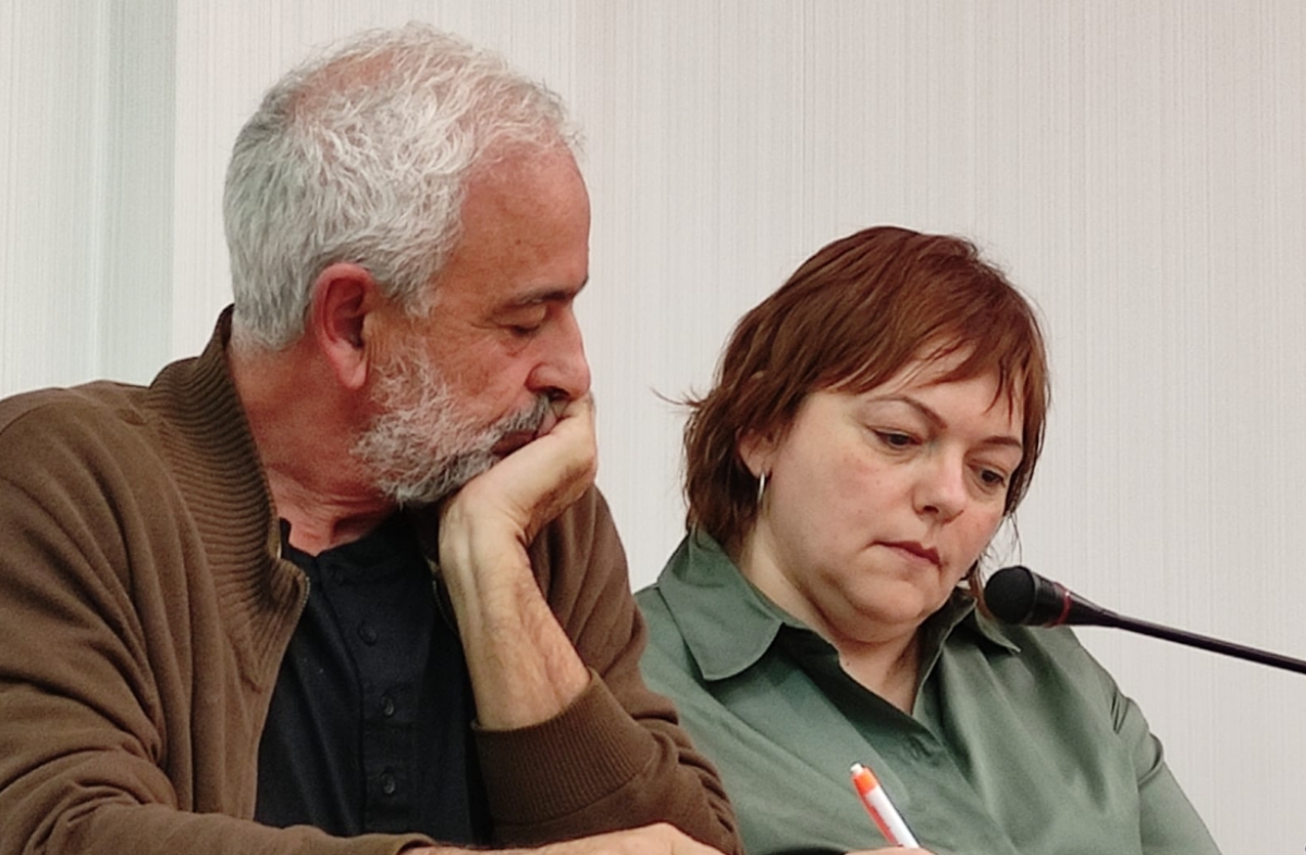 Vicent Enrique Pérez y Leticia Hernandis.