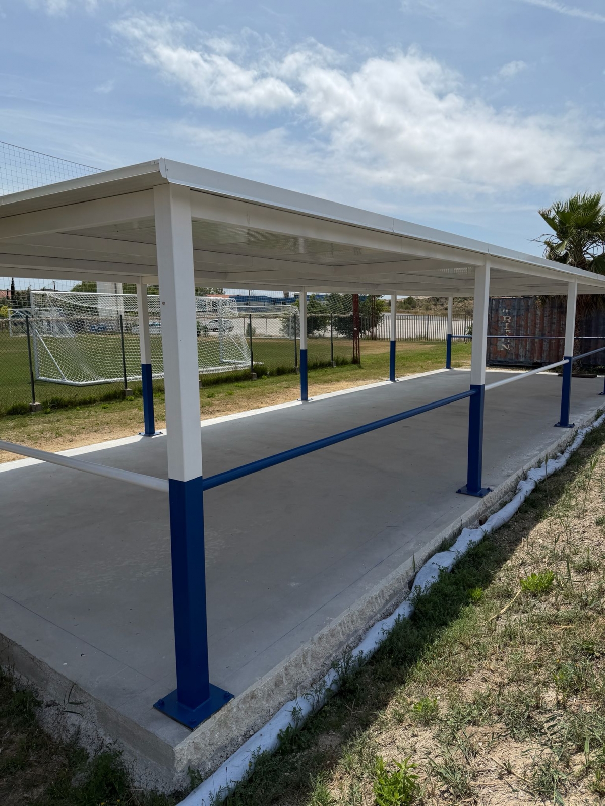 Detalle de los trabajos en Fontcalent