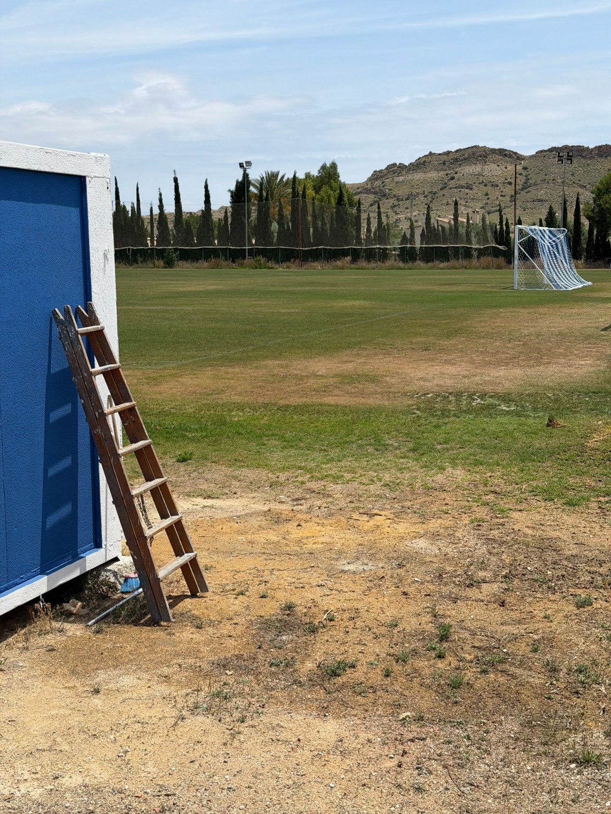 Detalle de los trabajos en Fontcalent