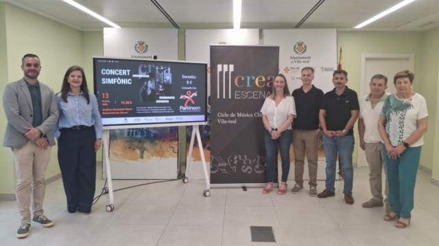 Vila-real dona el tret d’eixida del Cicle de Música Clàssica de Crea Escena amb un concert simfònic solidari