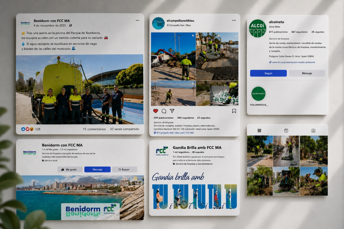 Redes sociales y medio ambiente: FCC MA y la comunicación útil desde la concienciación y la sostenibilidad