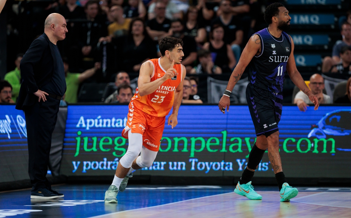 Valencia Basket saca el rodillo en Miribilla y certifica su pase a semifinales por la vía rápida