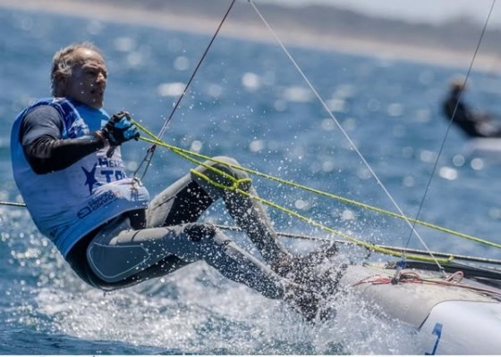 El canario Gustavo Doreste gana el bronce europeo en la clase A de catamaranes en el Mar Menor