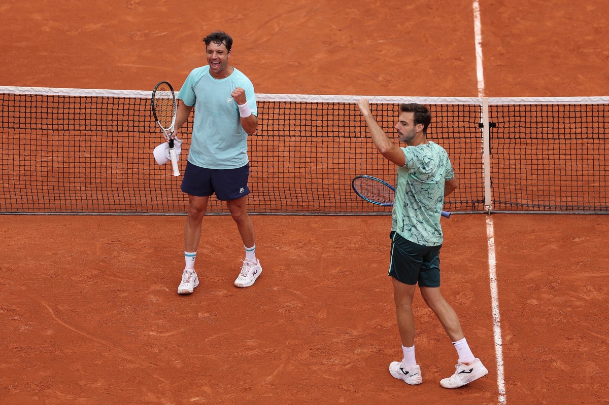 Granollers y Zeballos repiten título en el dobles de Roland Garros