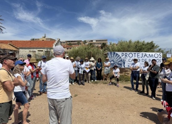 Los vecinos se echan a la calle para proteger la Telegrafía de Cabo de Palos