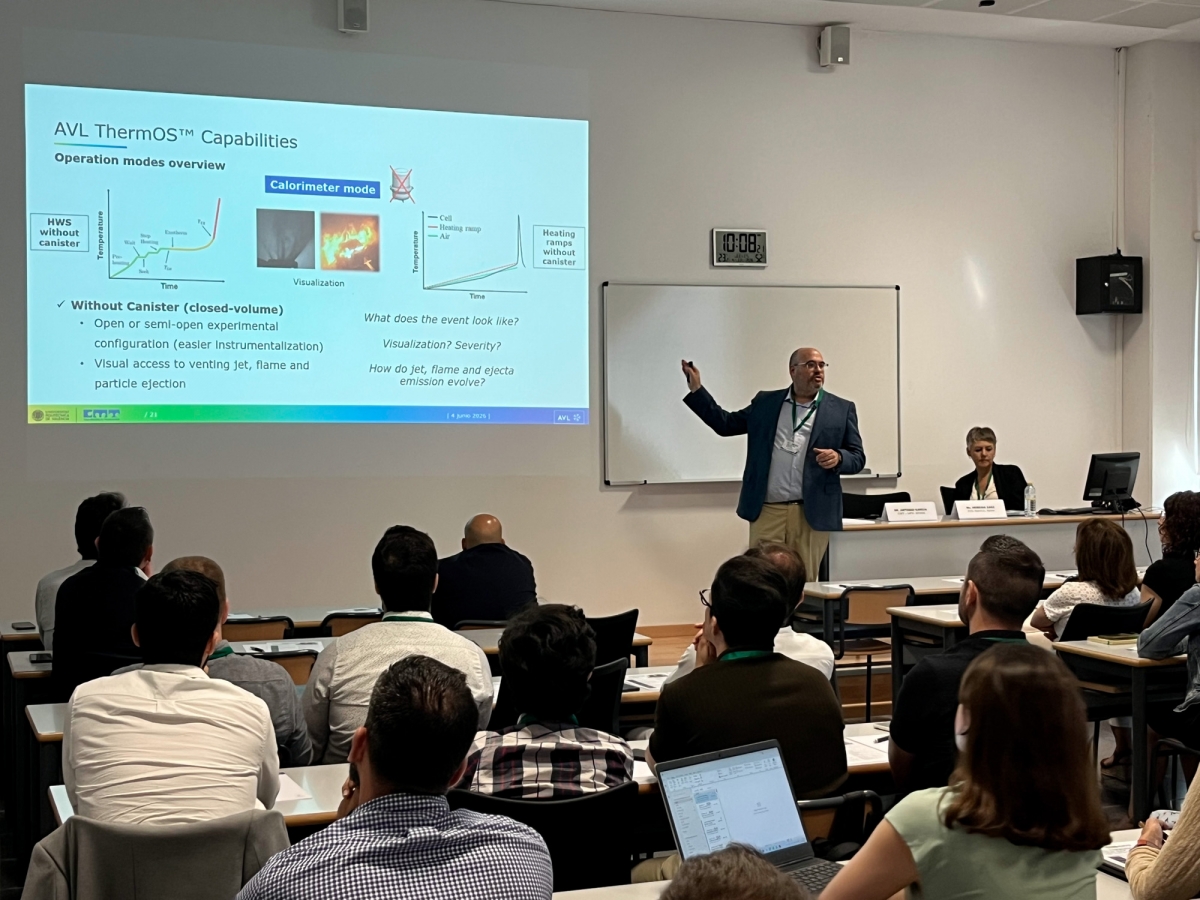 Investigadores de la UPV presentan un nuevo sistema para evitar incendios y explosiones en las baterías de los vehículos eléctricos