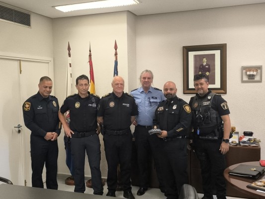 La Policía Local de Alicante intercambia experiencias con agentes de EE UU y Alemania