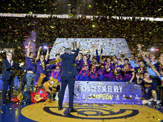 El Barça deslumbra y conquista en Alicante su trigésima Copa del Rey