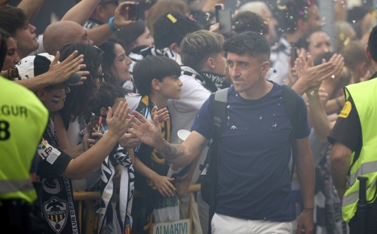 El Castellón viaja a Almería con la convicción de acceder a la final del 'play off'