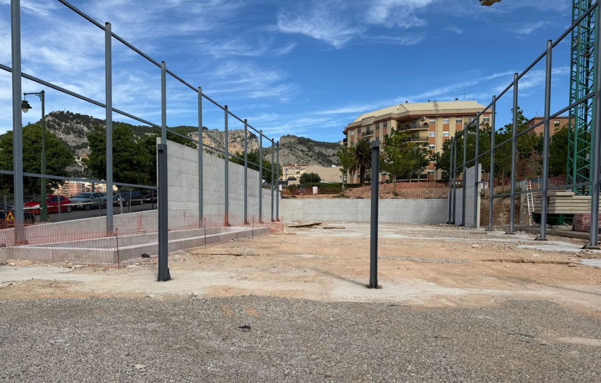Se ralentizan las obras del pabellón de gimnasia de Alcoy a la espera de si hay que modificar el proyecto 