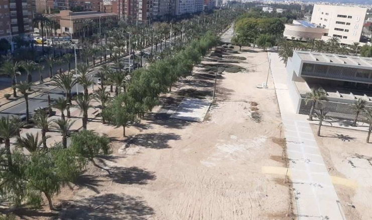 La UMH activa en Elche la principal zona pendiente de urbanización: el entorno de Valona y Quorum I por 660.000 euros